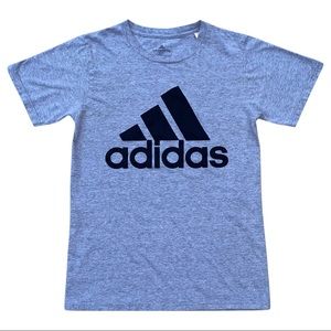 Adidas Men’s Gray Short Sleeve T-Shirt